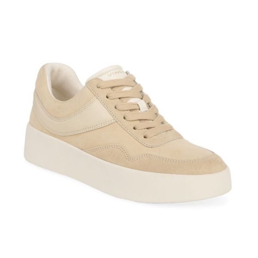 Vince Women's Tan Platform Sneakers